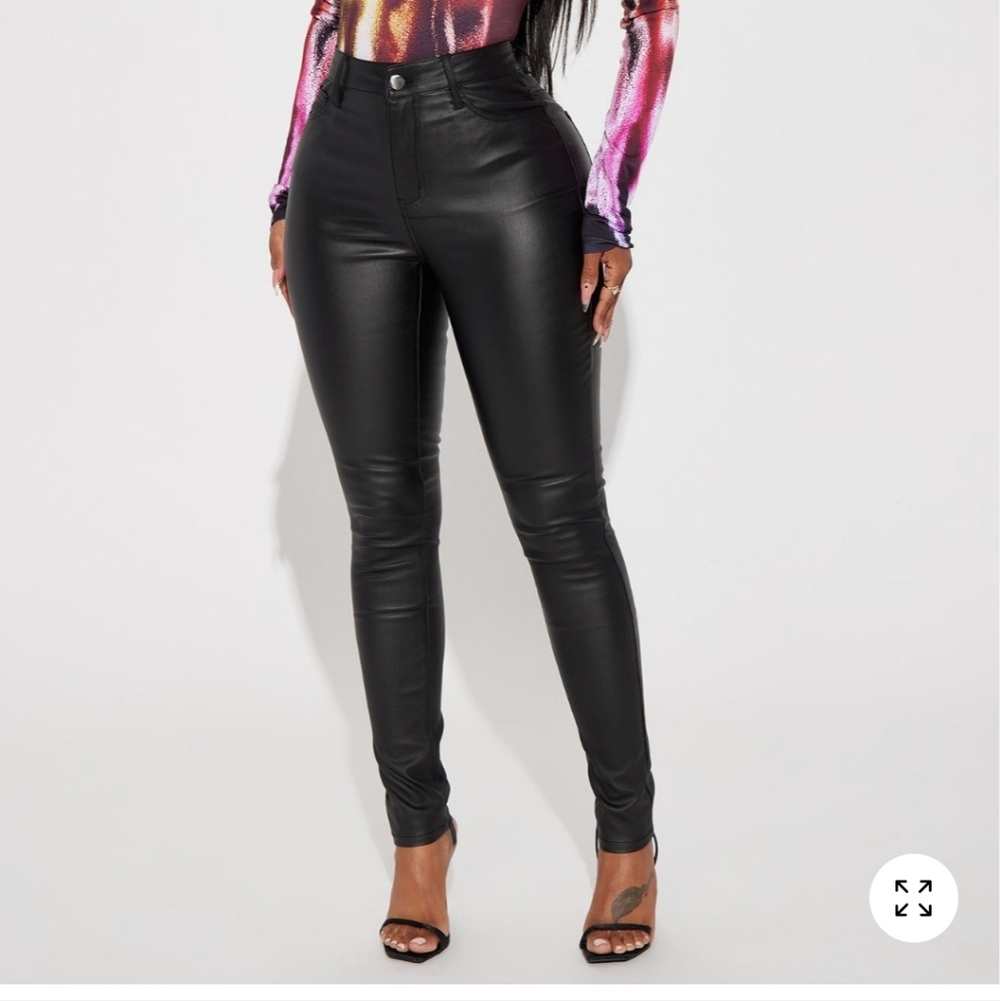 Fashion Nova Faux Leather Pants